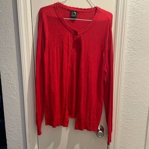 Hello Kitty red cardigan